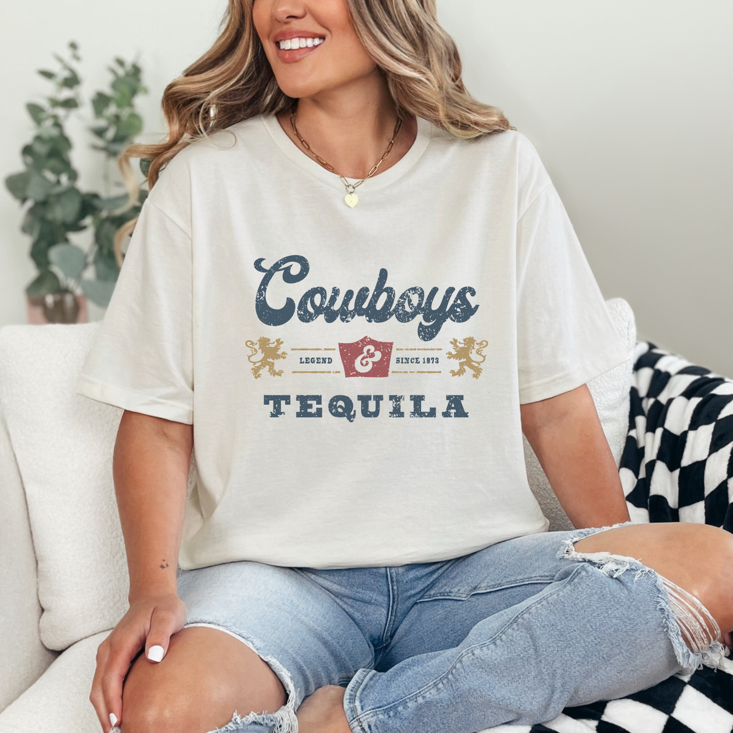 Cowboy + Tequila Tee