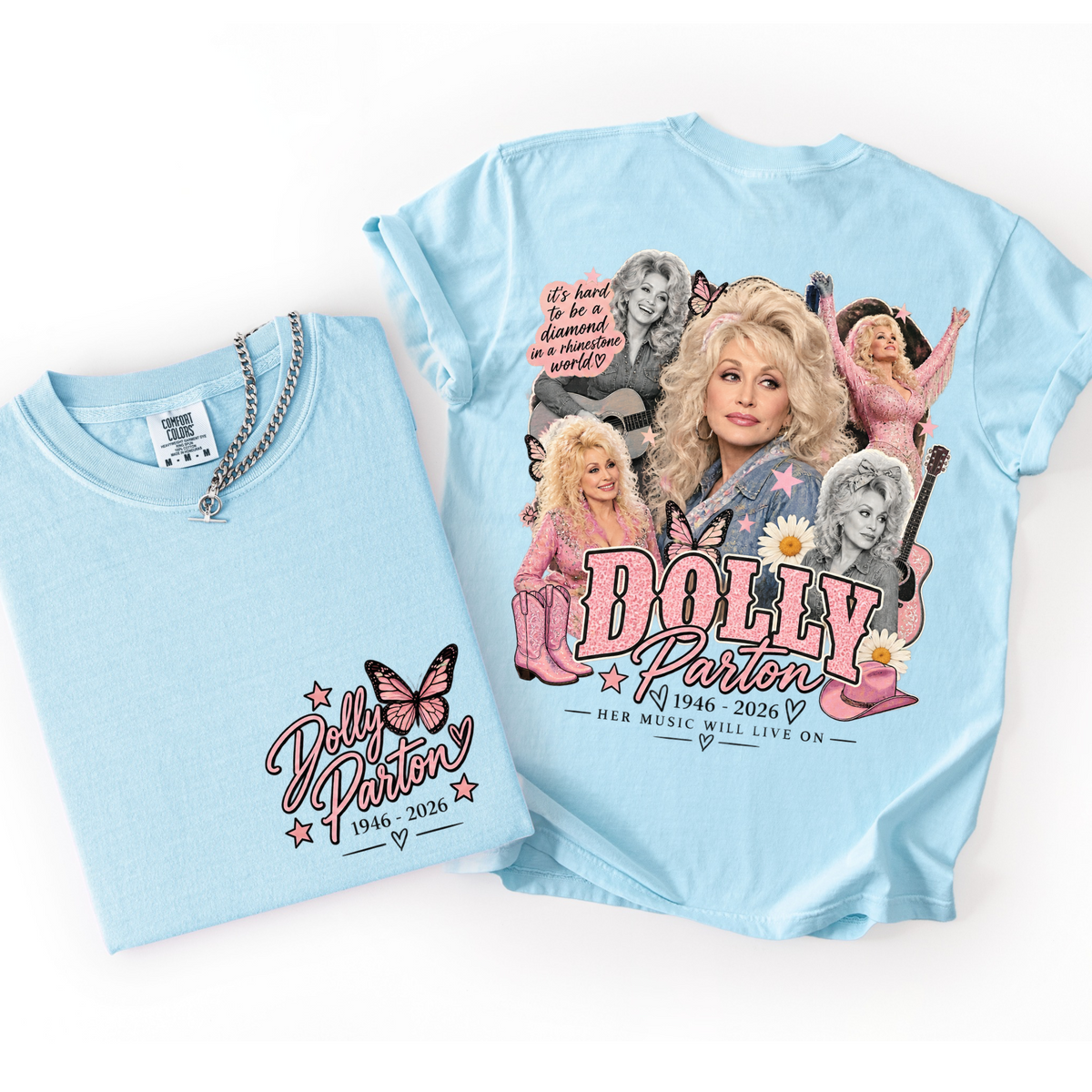Dolly Memorial TEES (butterfly)