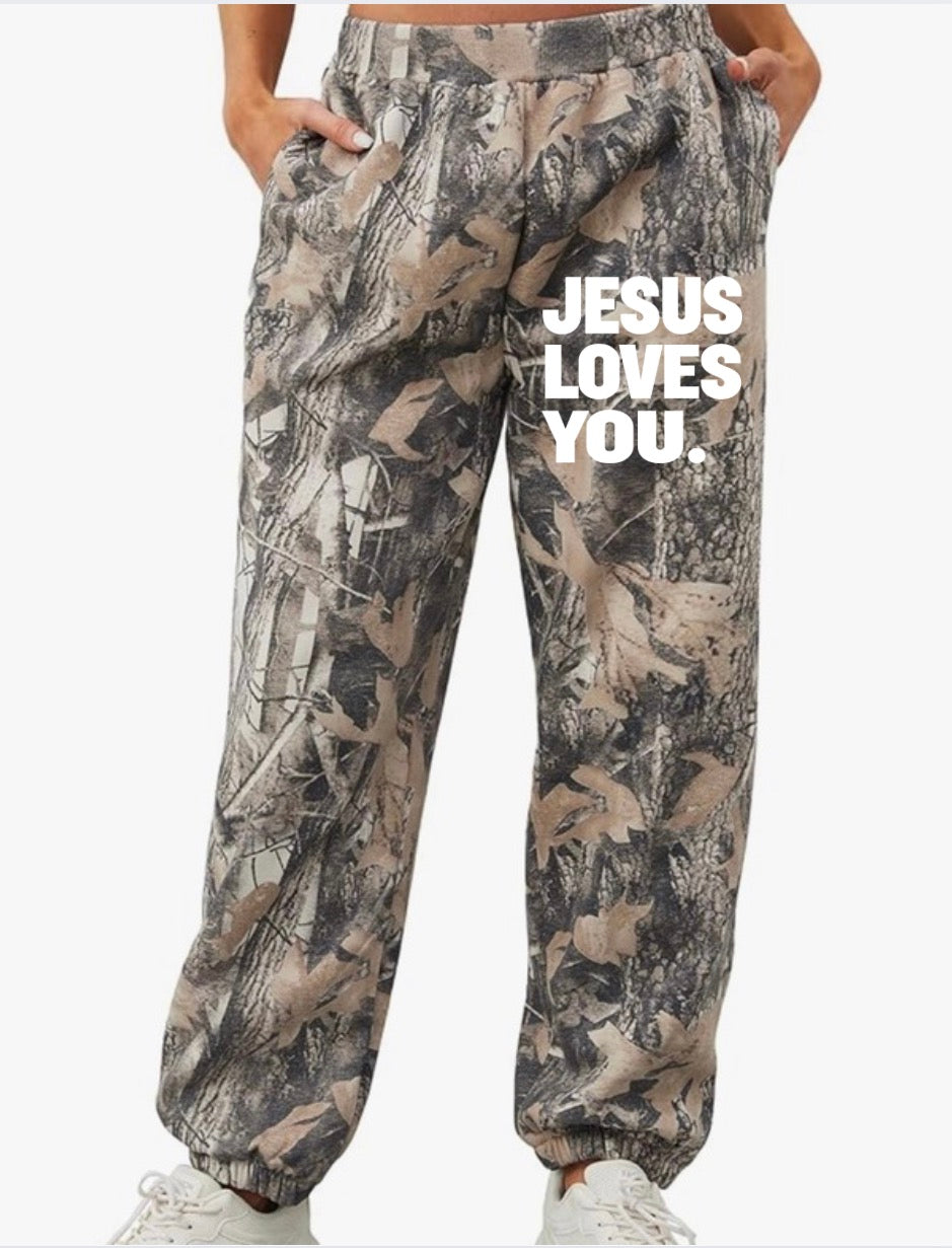 Jesus Loves You Sweat Pants
