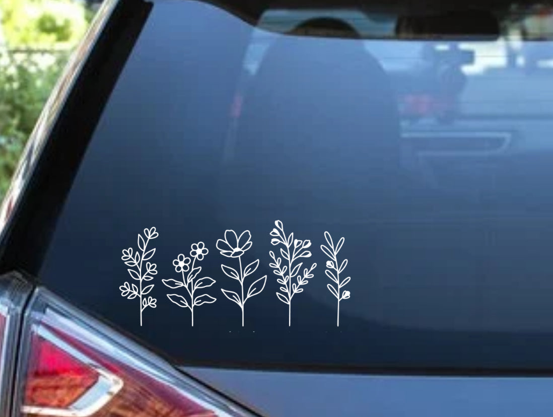 Flower Decal