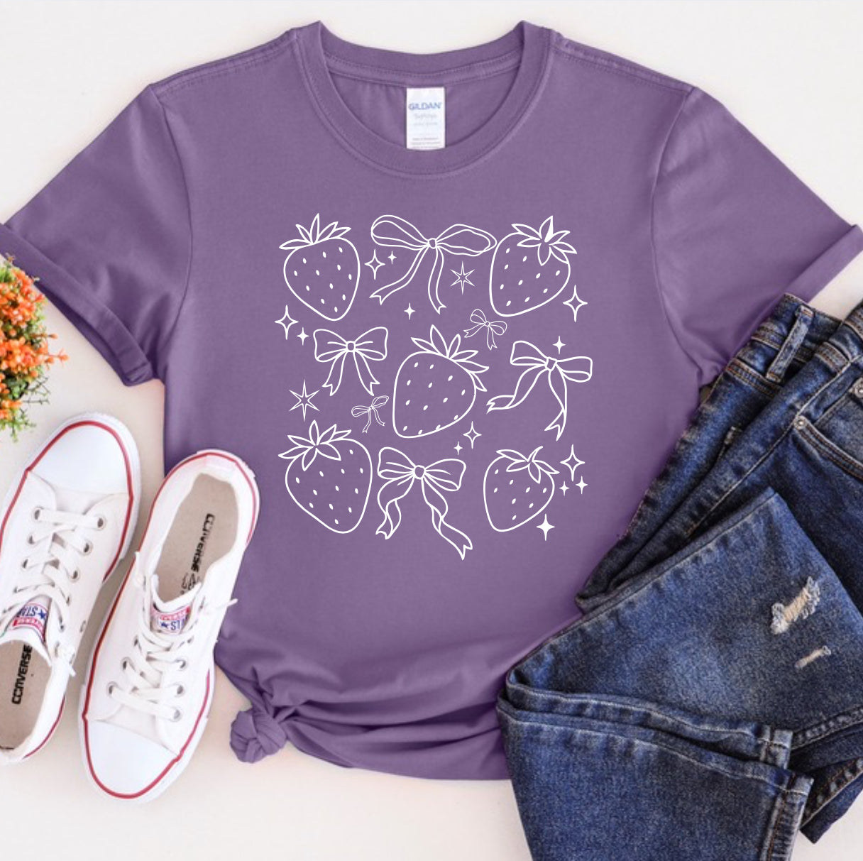 Cute Strawberry Tees