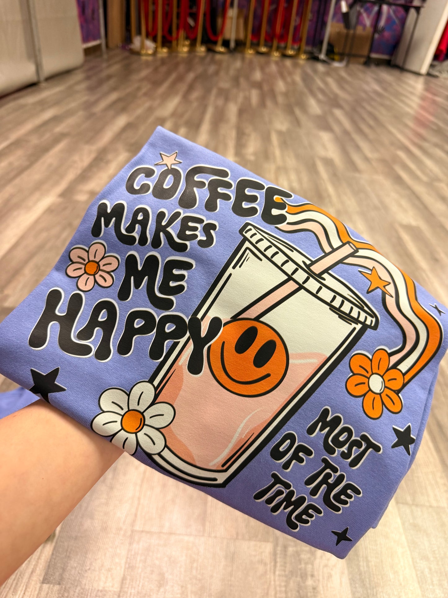 Coffee Makes Me Happy Tee
