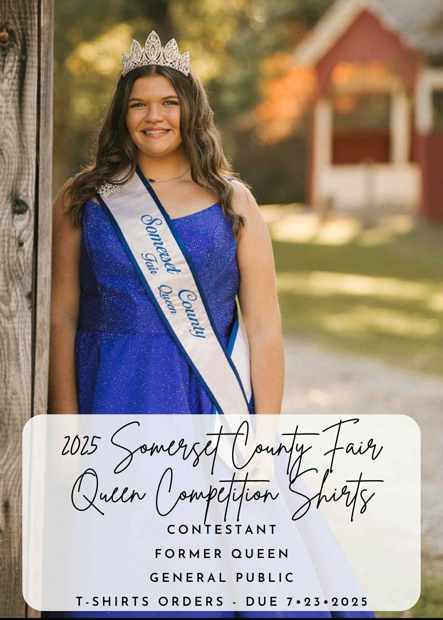 Somerset Fair Queen Tees