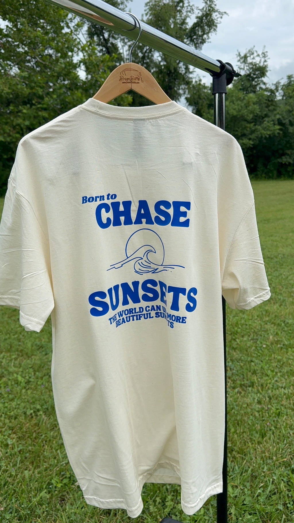 Chase Sunsets Tee (Natural/Cream)