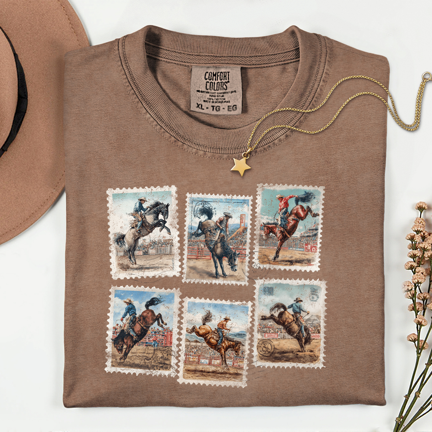Rodeo Post Stamp Tees