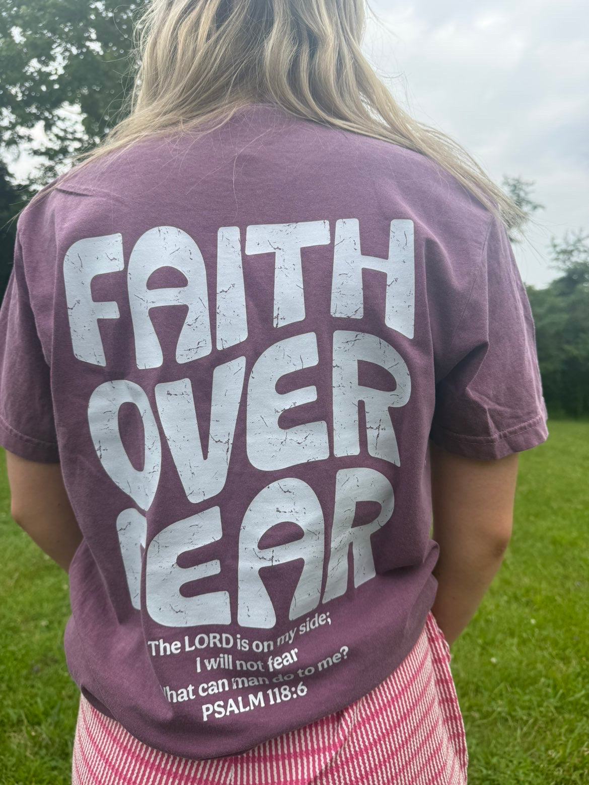 Faith Over Fear Tee