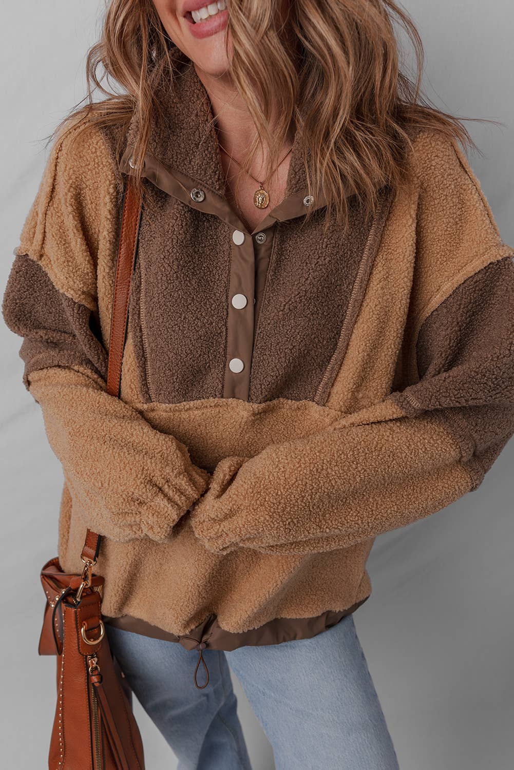 Cinnamon Sugar Sherpa Sweatshirt