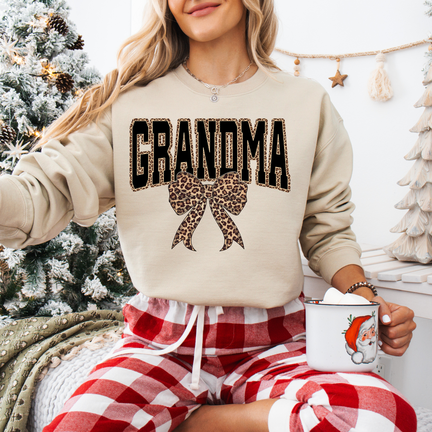 GRANDMA Leopard Tees + Crews