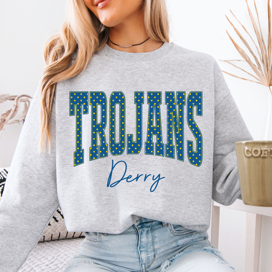Derry/Trojans Polka Dot Crews