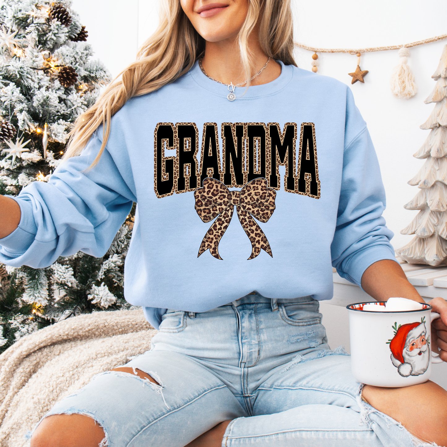 GRANDMA Leopard Tees + Crews