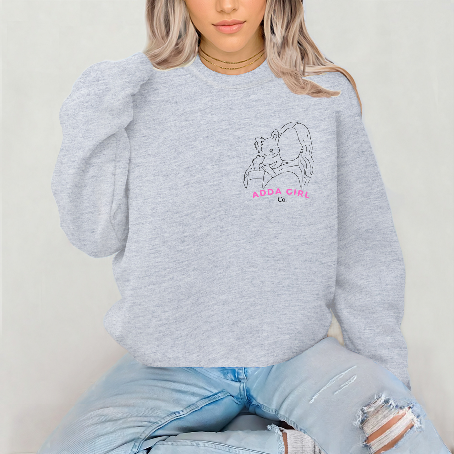 Adda Girl Co. Merch Crews!