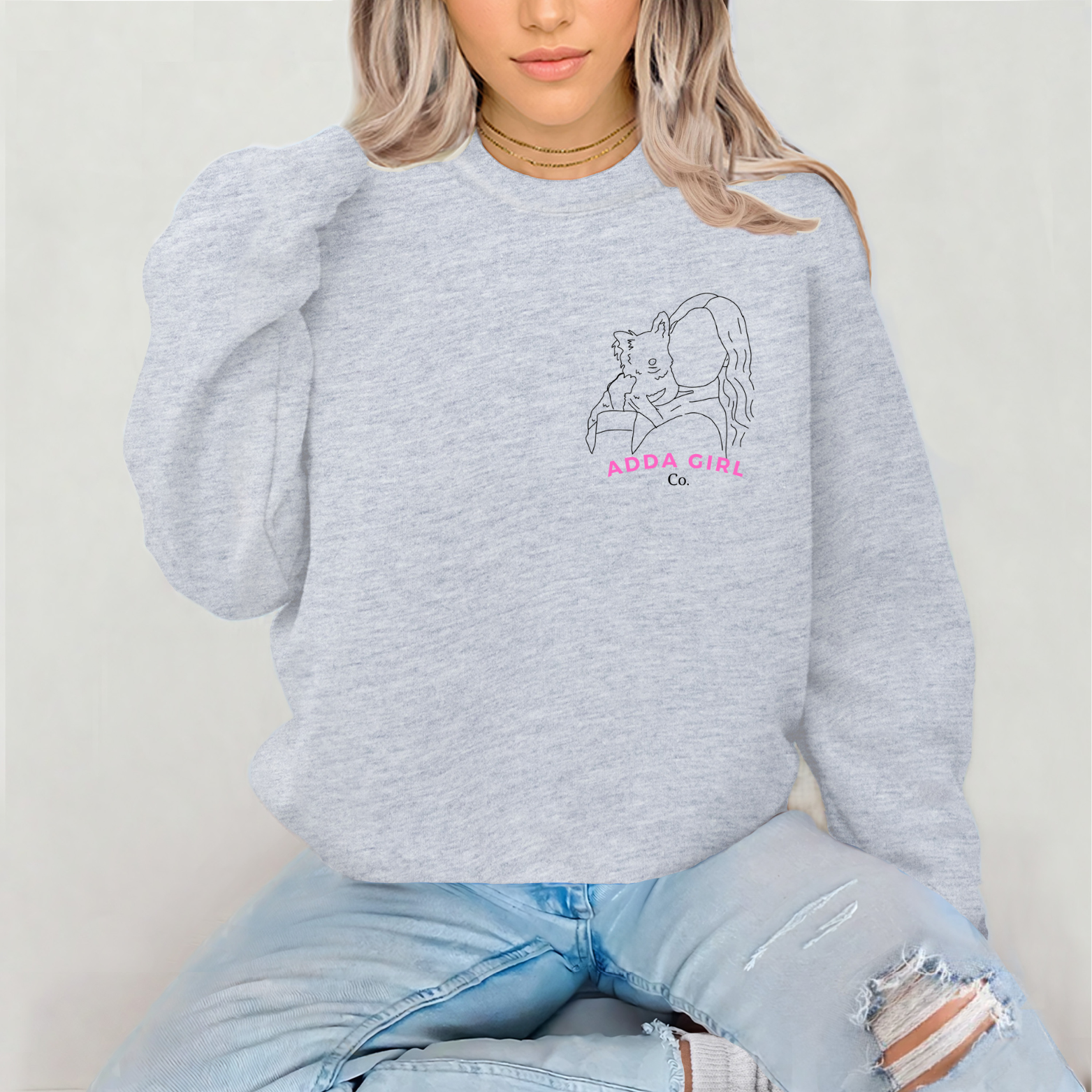 Adda Girl Co. Merch Crews!