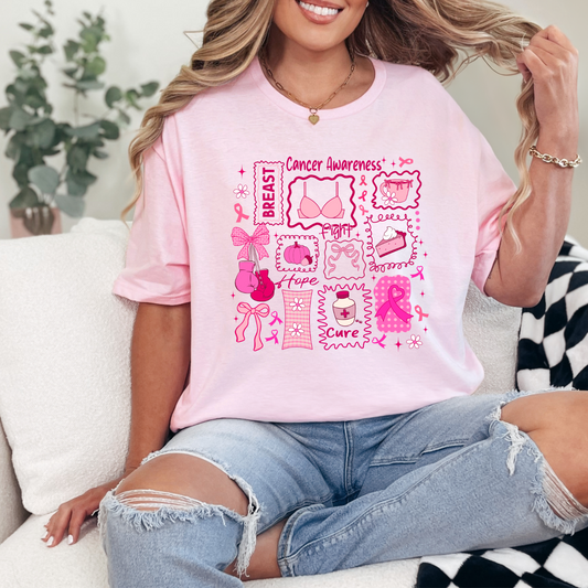 Cancer Awareness Tees + Crews