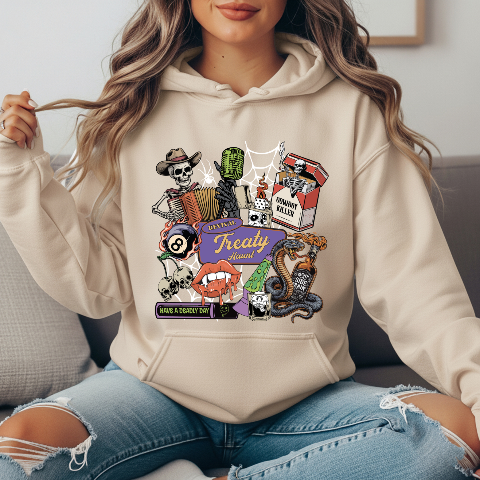 Treaty Oak Halloween Hoodie