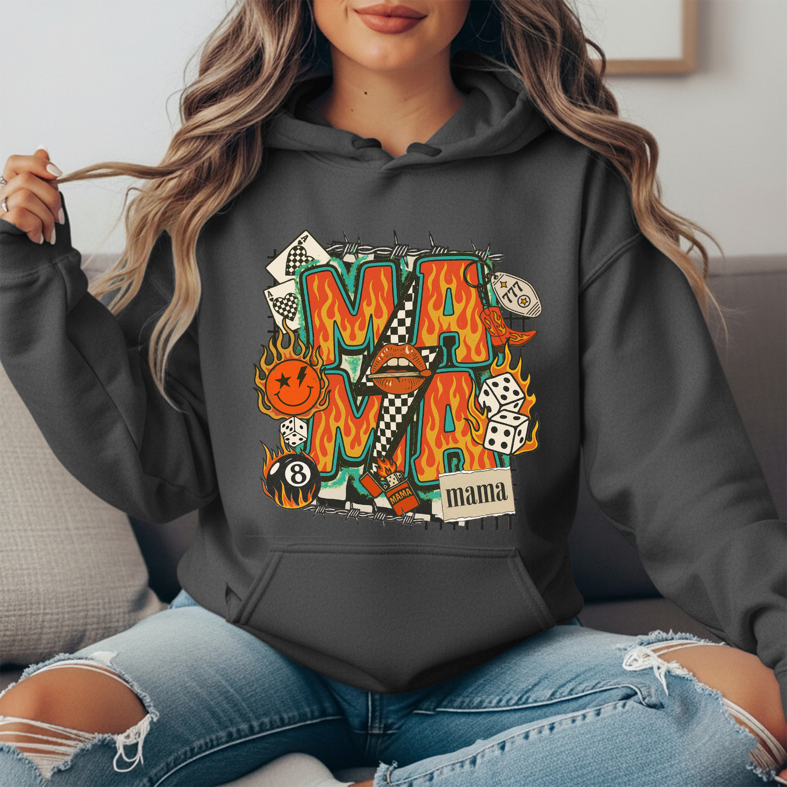 Retro Mama Hoodie