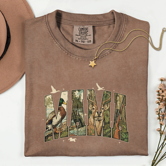 Camo Mama Tee Comfort Colors
