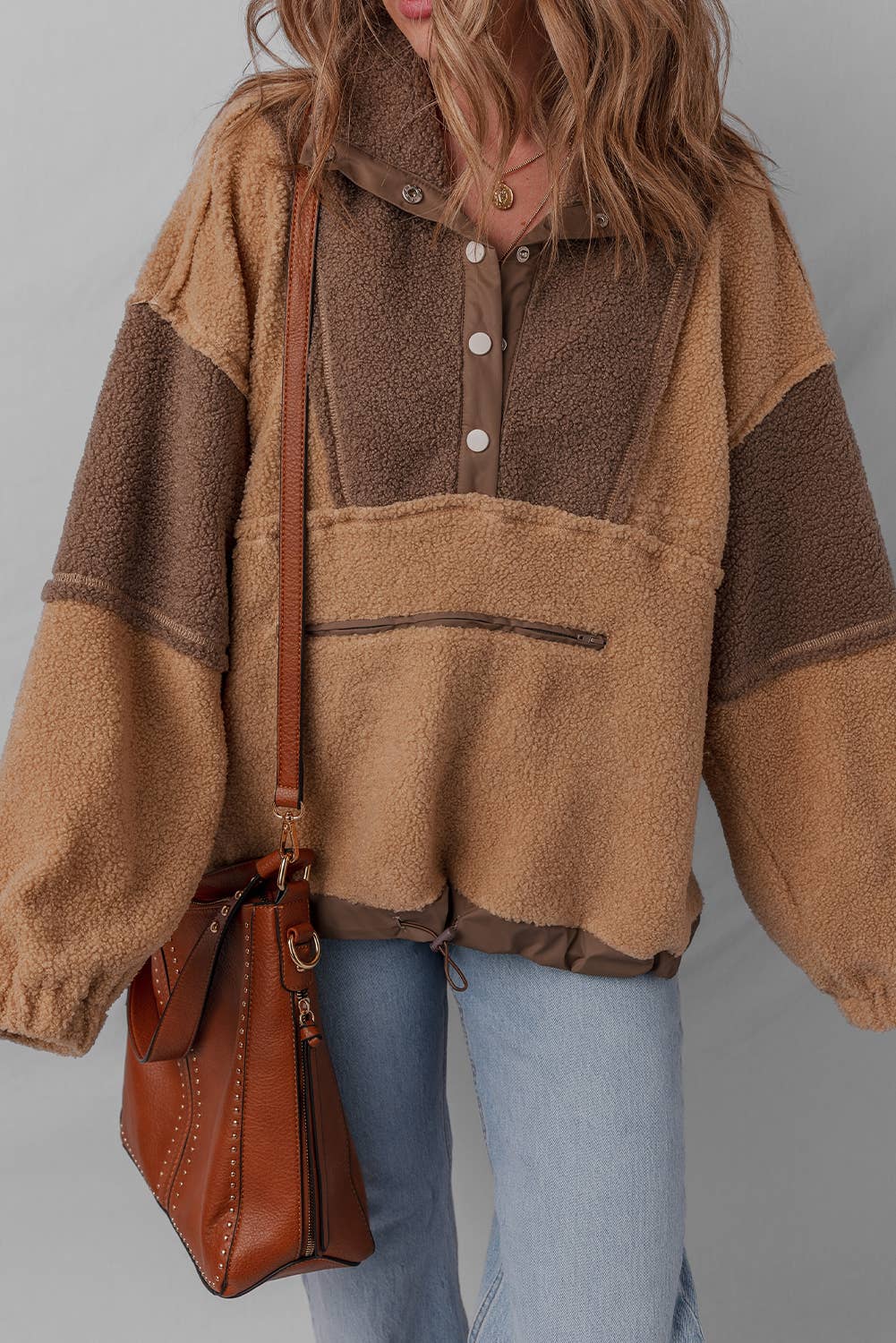 Cinnamon Sugar Sherpa Sweatshirt