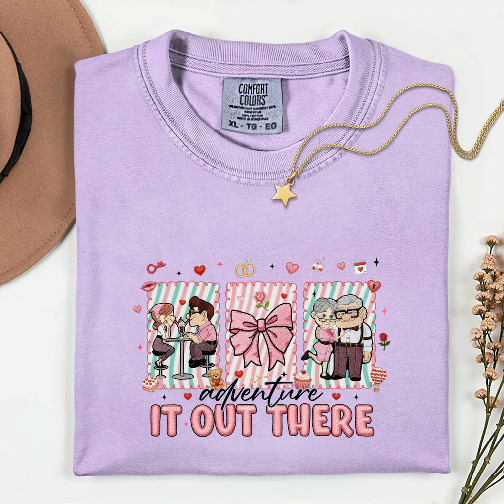 Adventure Is Out There Valentines Tees + Crews