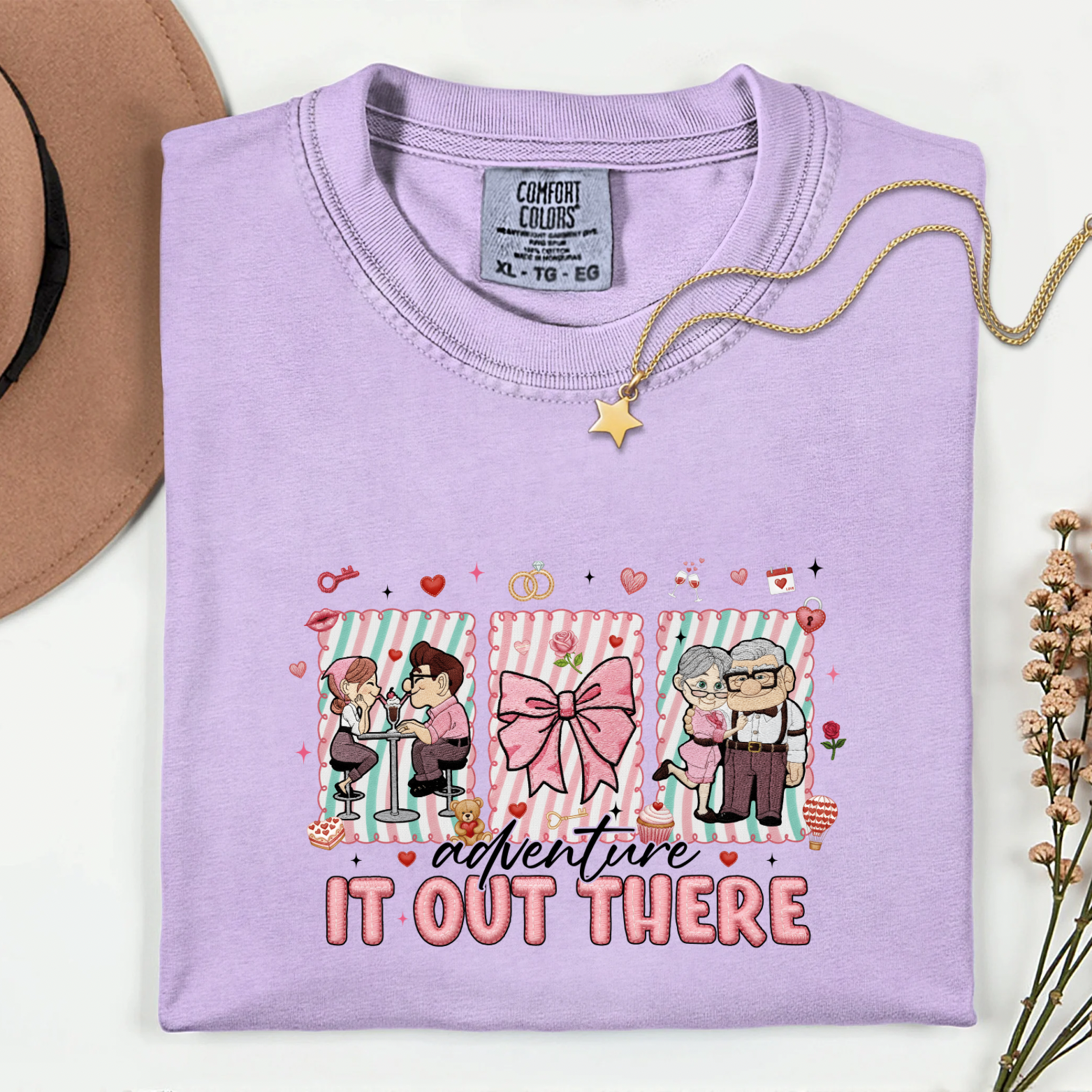 Adventure Is Out There Valentines Tees + Crews