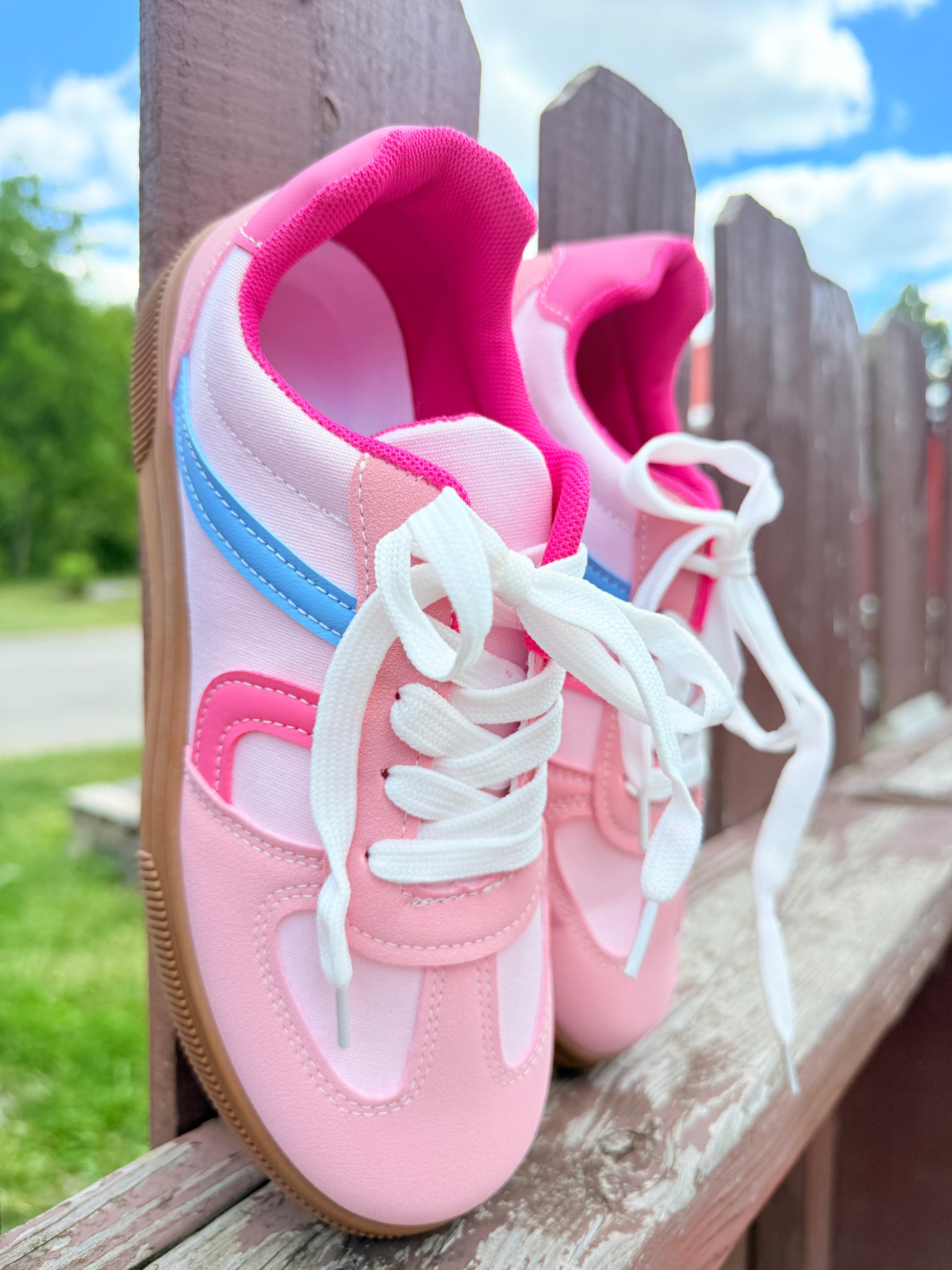 Pastel Berry Sneakers