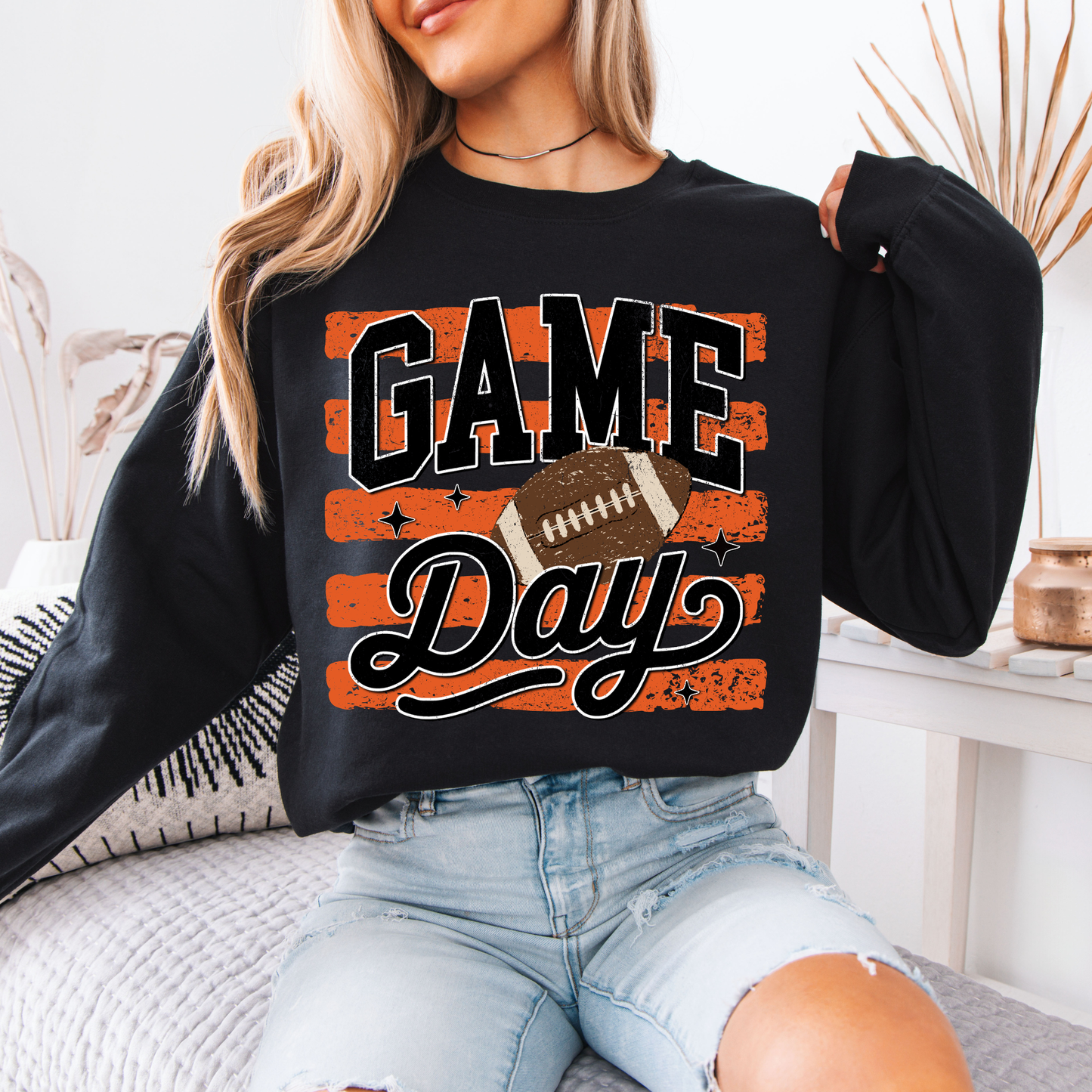 Game Day Orange + Black Crews