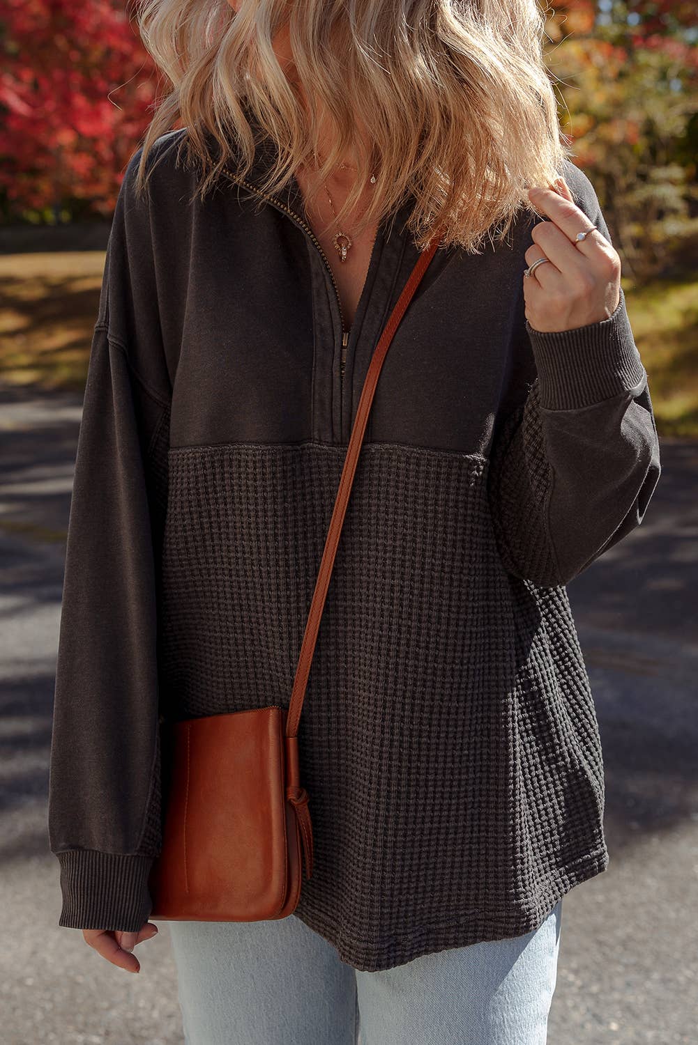 Black Cherry Quarter Zip