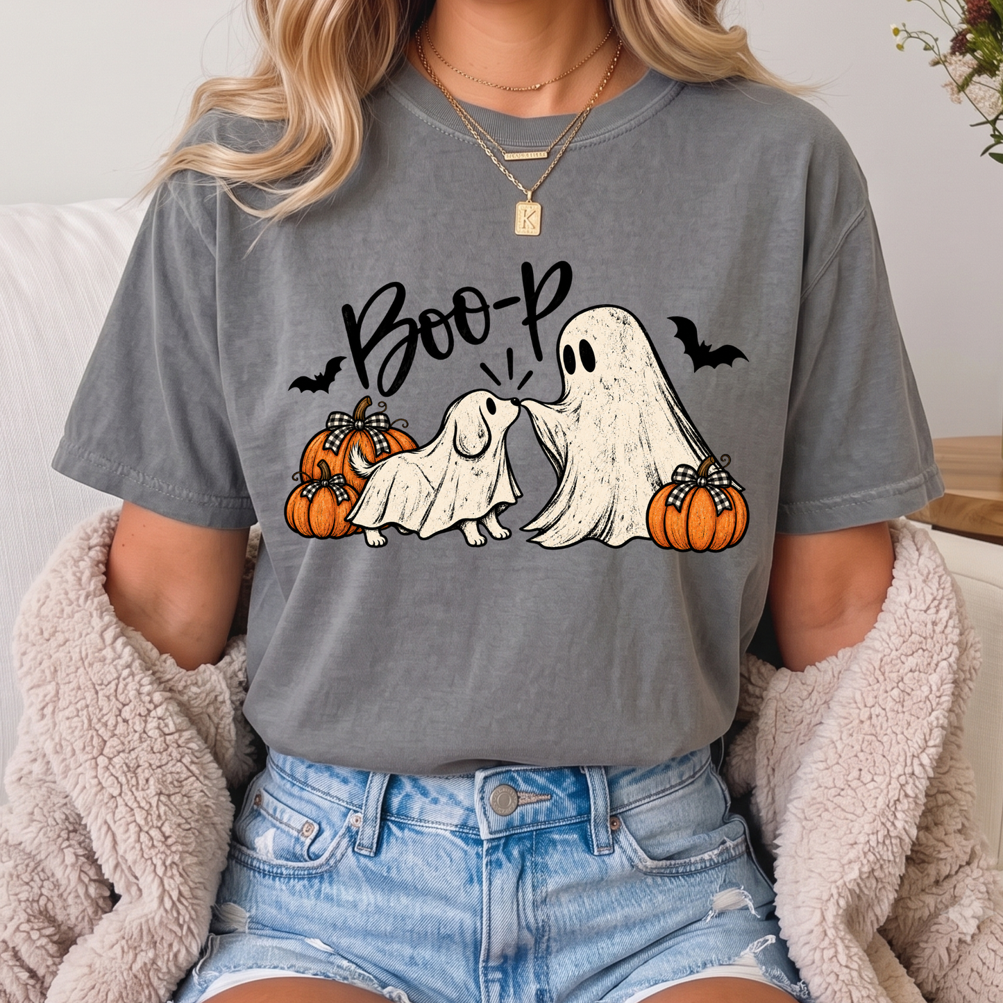 Boo-p Dog Ghost Tee