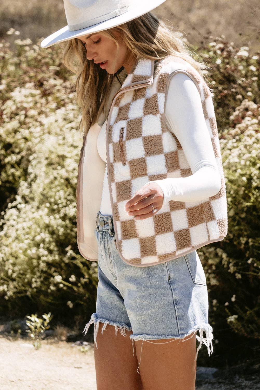 Iced Latte Jacket Vest