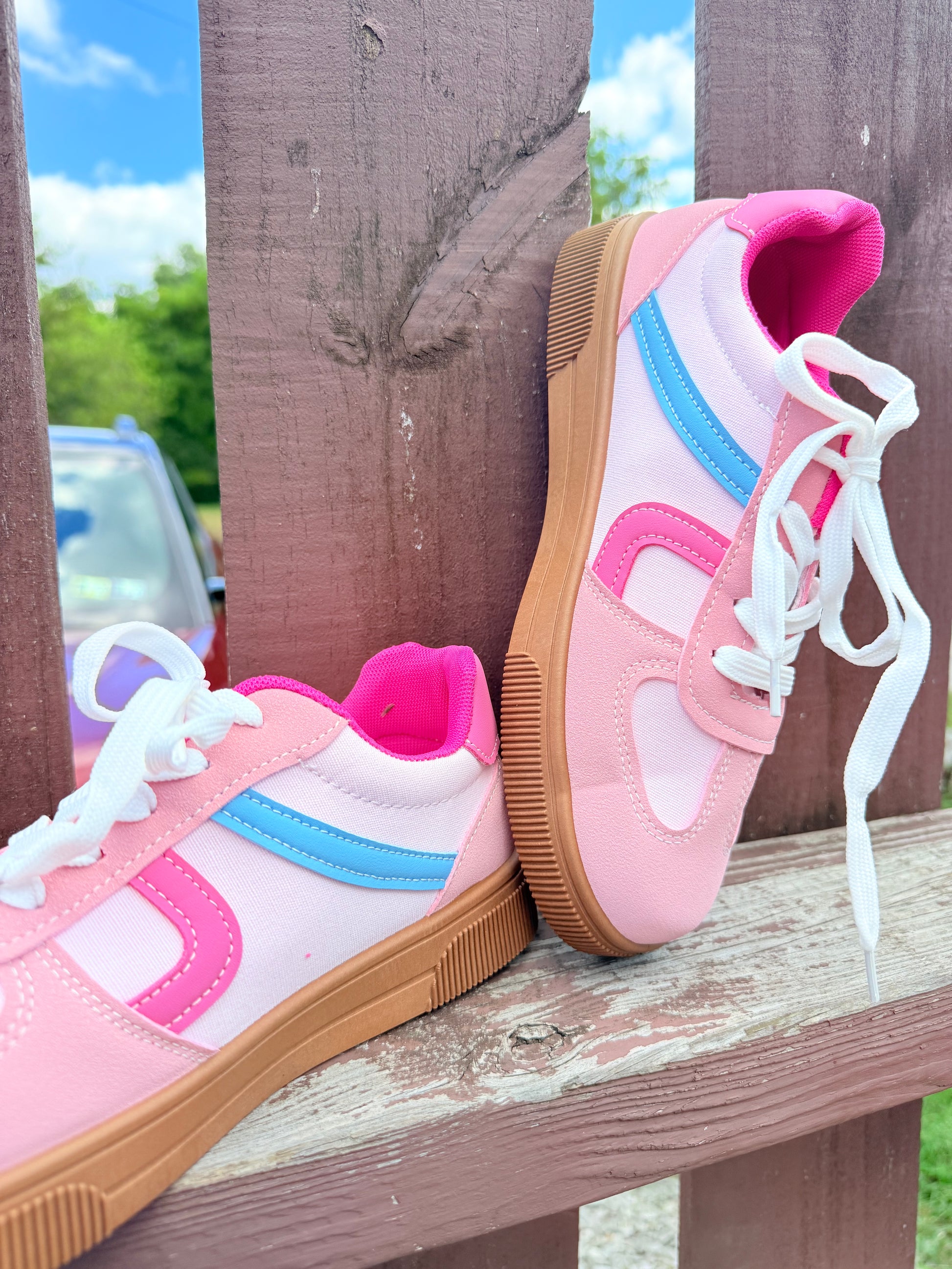 Pastel Berry Sneakers