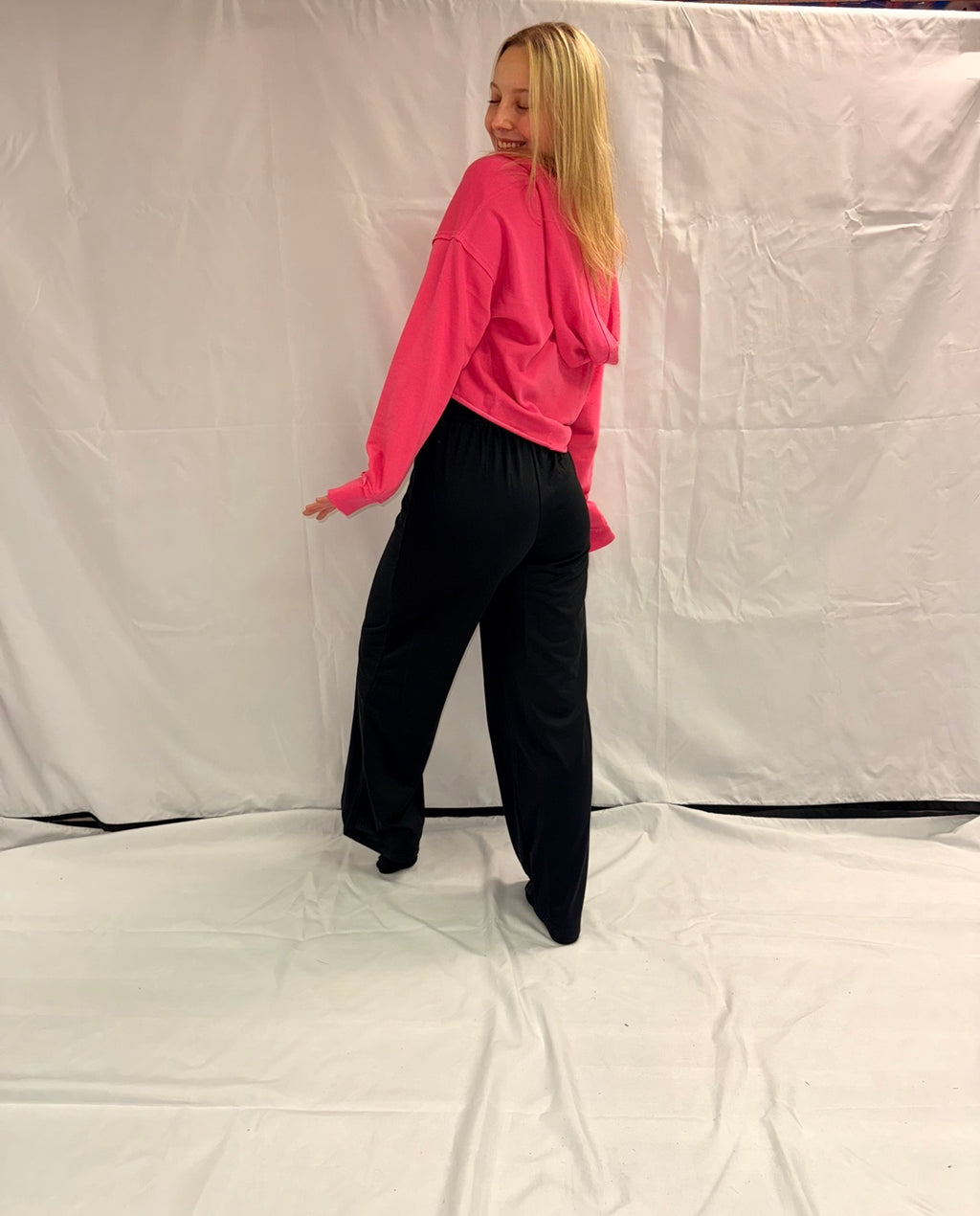 The Bella Sweats- High-Waisted Wide Leg Pants
