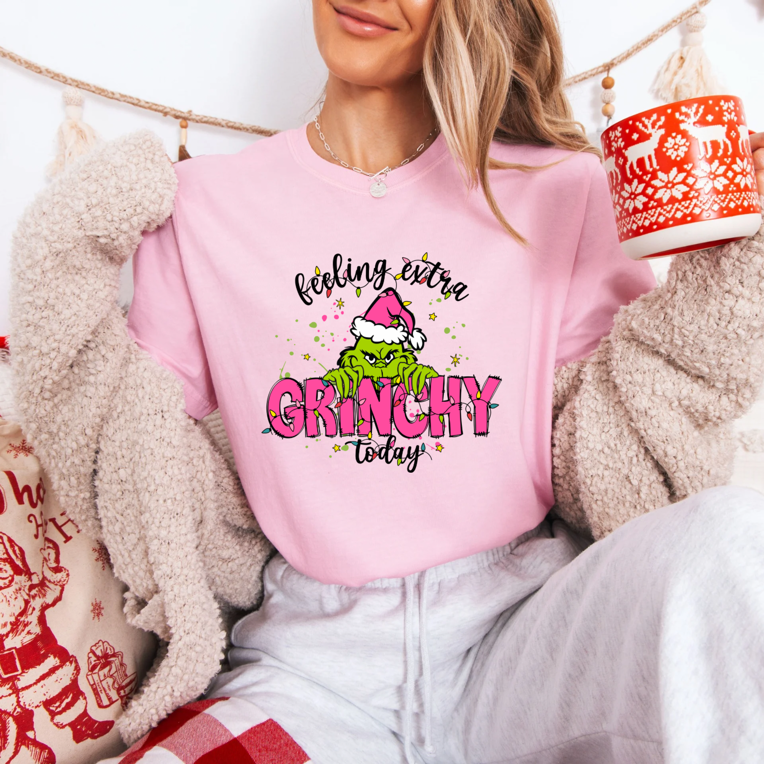 Feeling Extra Grinchy Tees + Crew