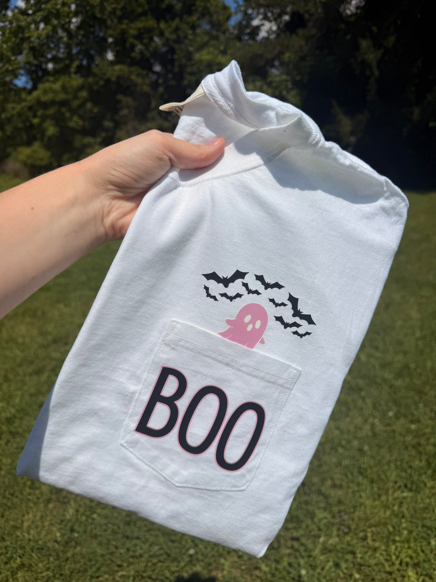 Boo Peek-A-Boo Tees