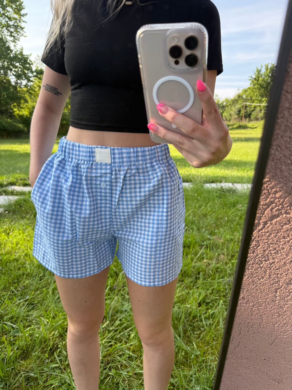 “i miss my bed” PJ Boxers