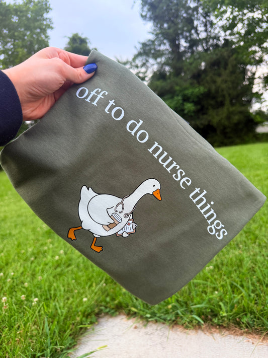 Off to do Nurse Things Tee