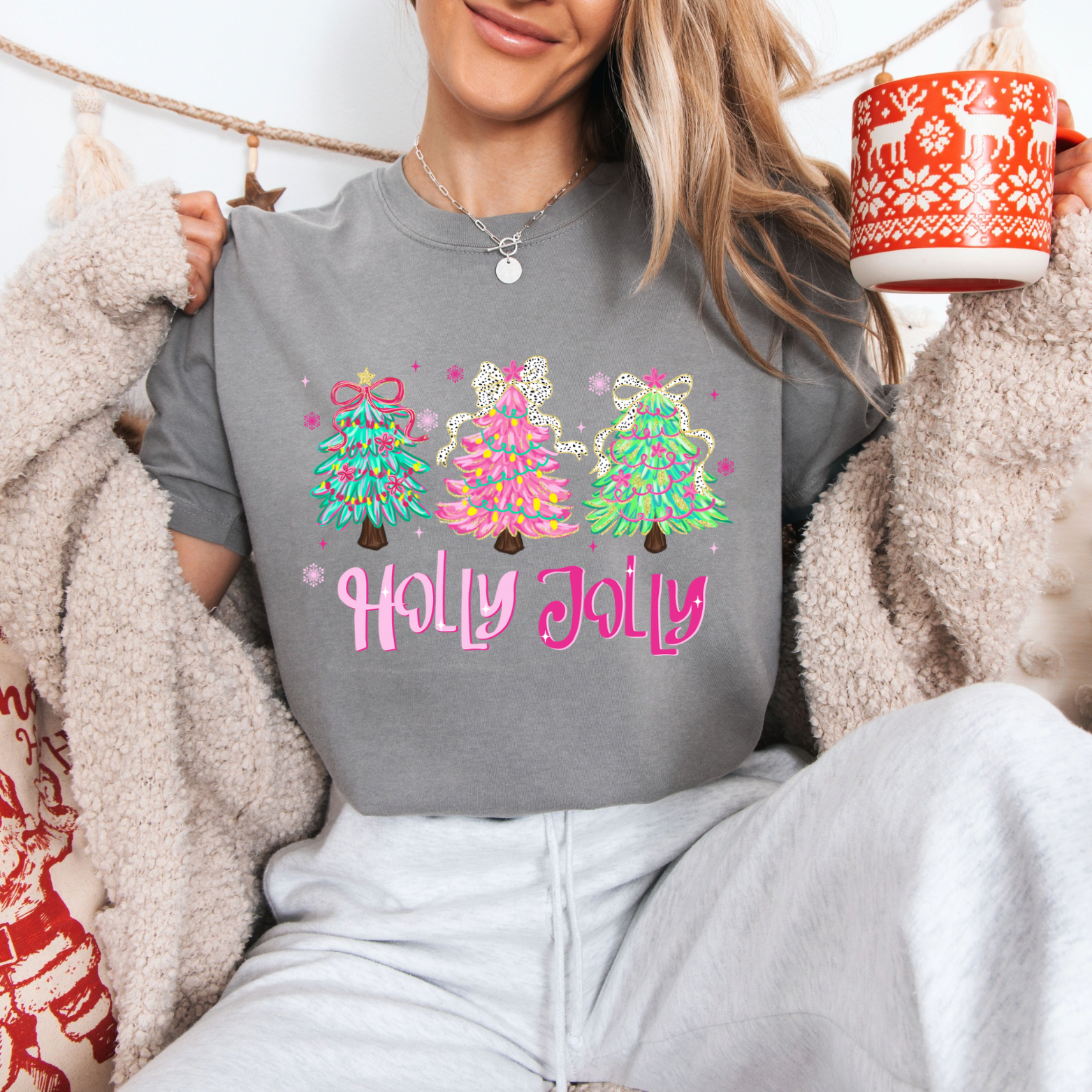 Holly Jolly Tee + Crew