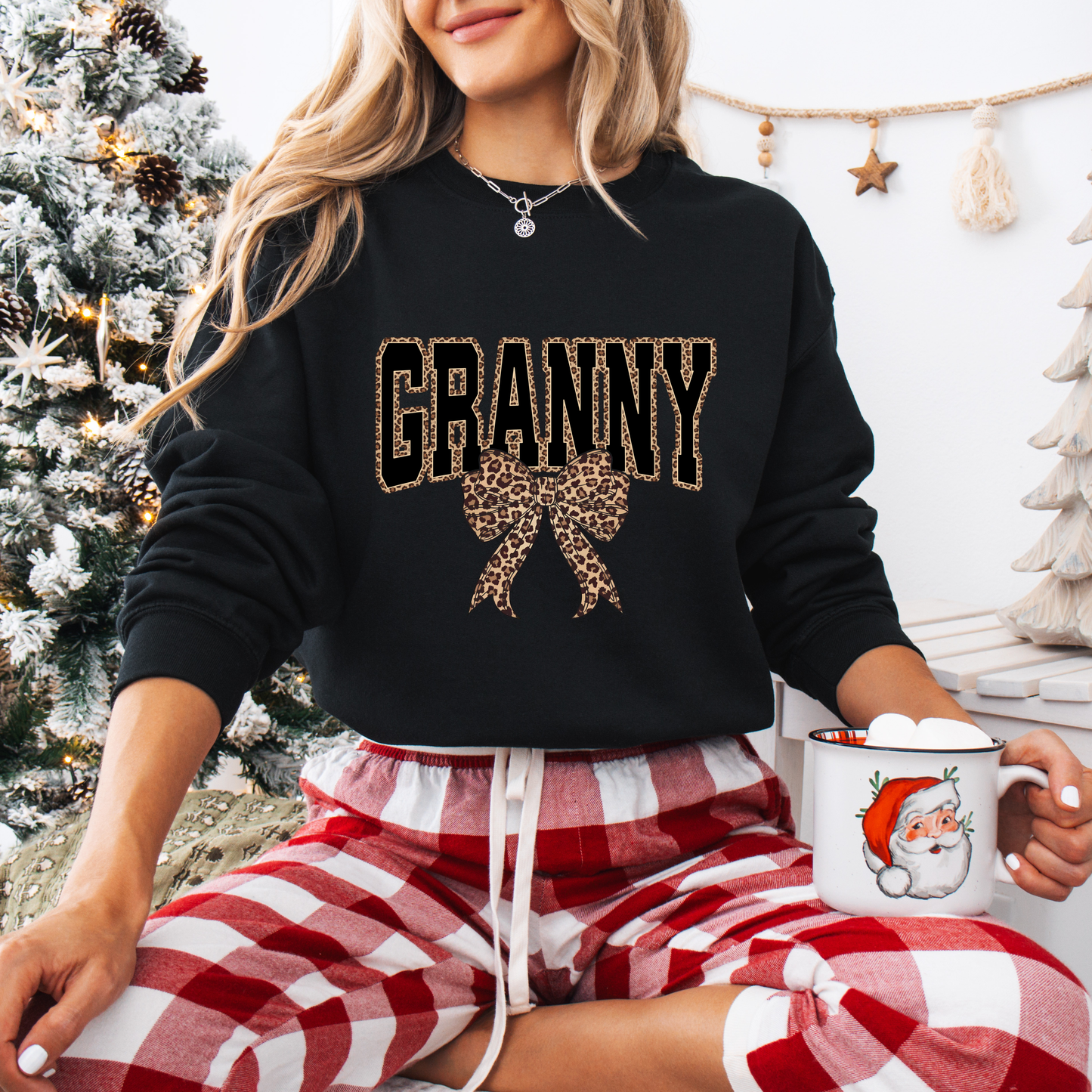 GRANNY Leopard Tees + Crews