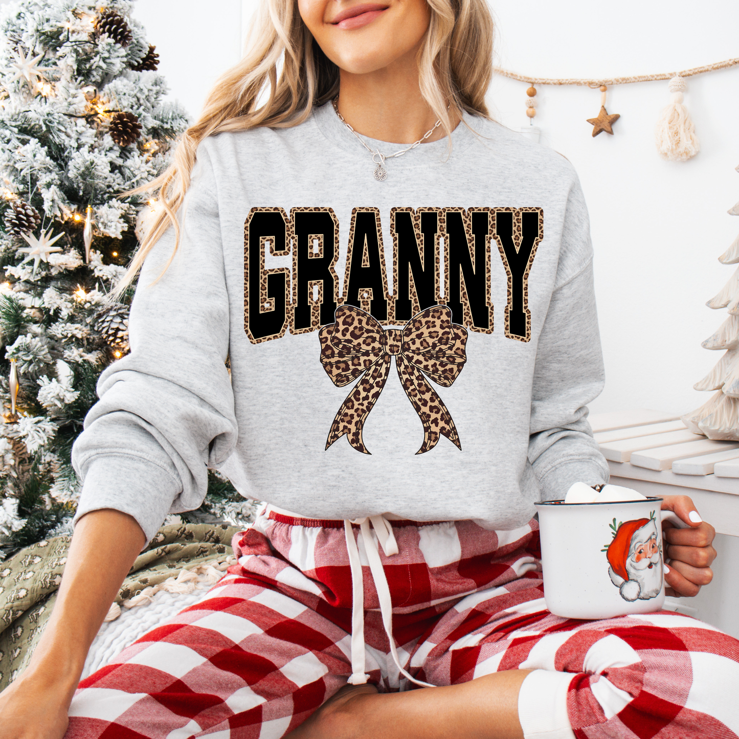 GRANNY Leopard Tees + Crews
