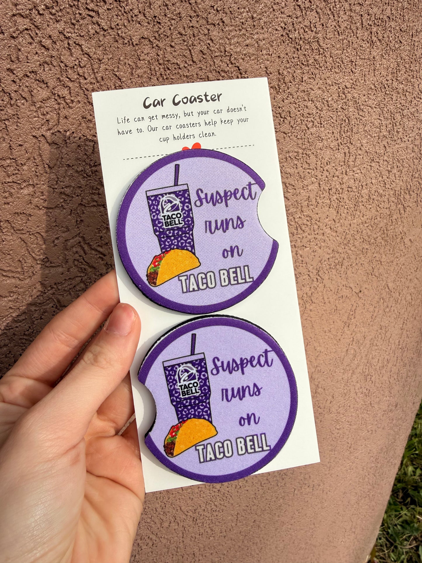 Taco Bell Car Coasters