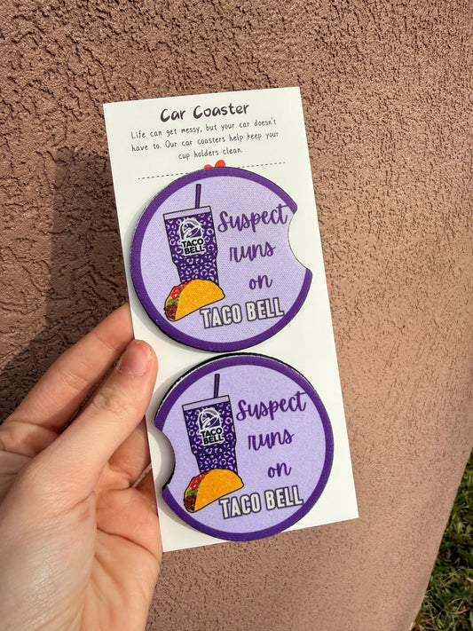 Taco Bell Car Coasters