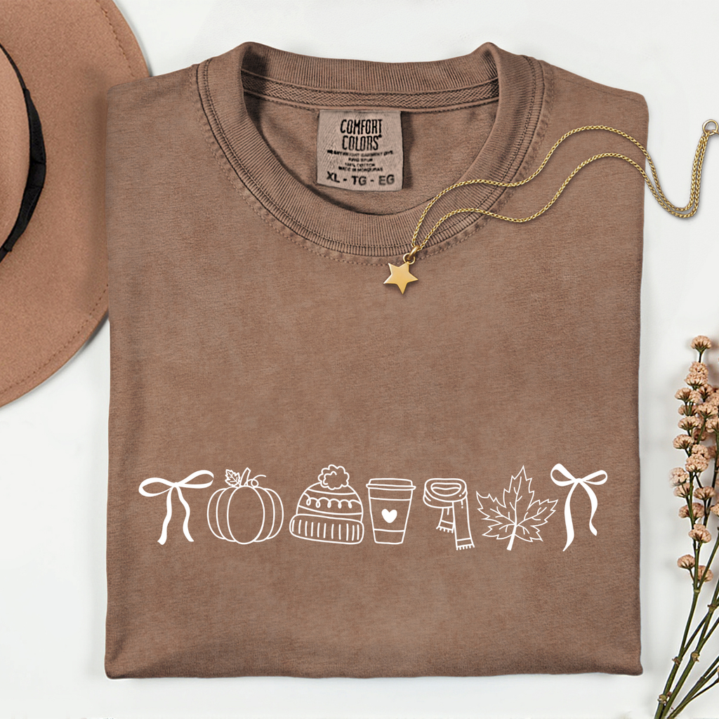 Fall Doodle Tees + Crews + Hoodie