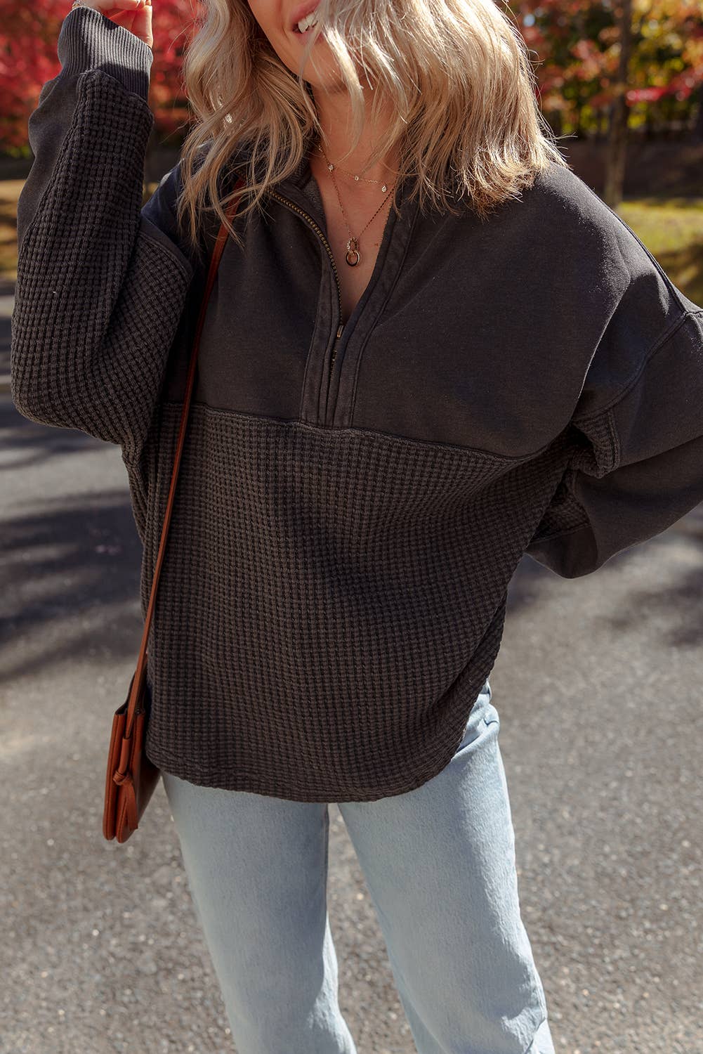 Black Cherry Quarter Zip