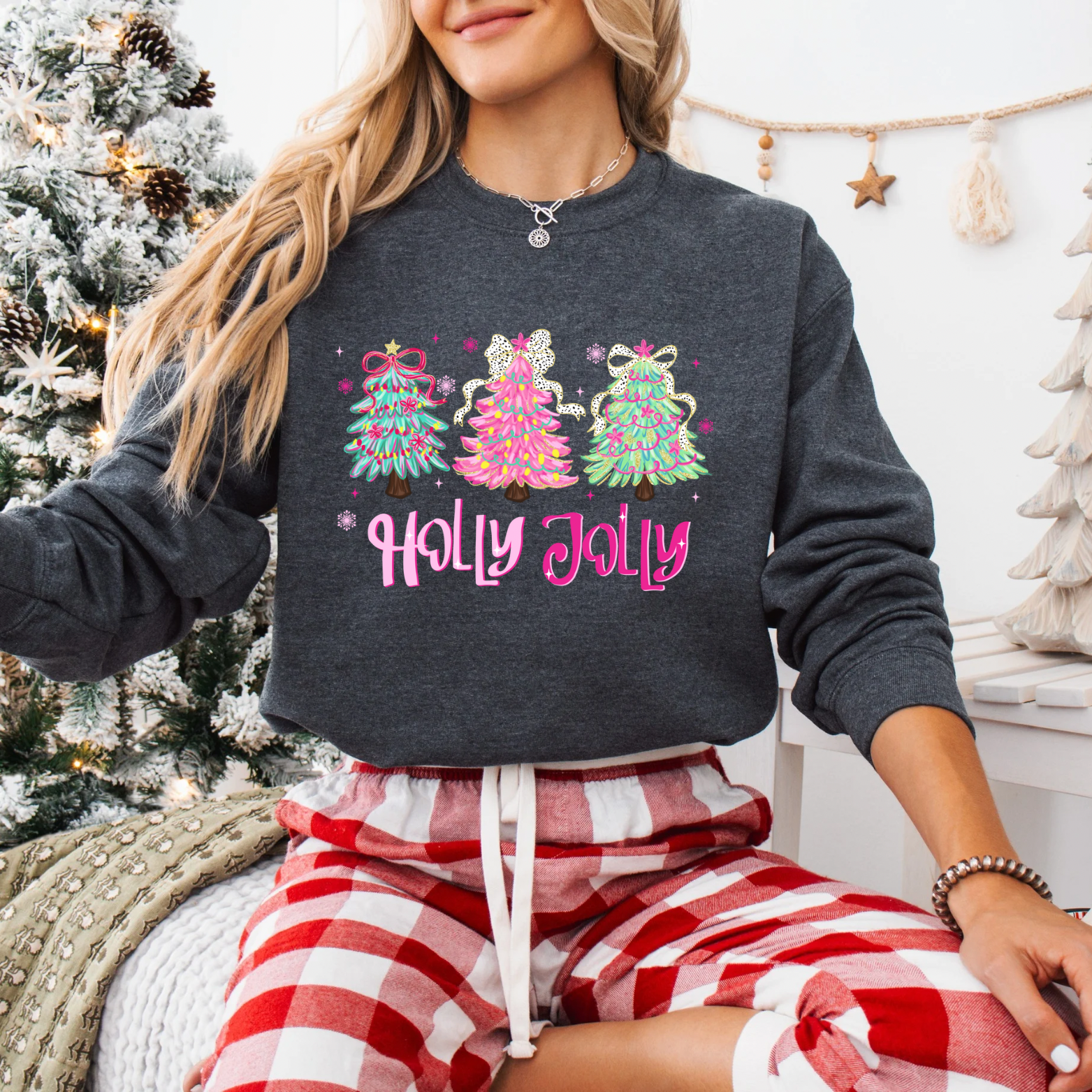 Holly Jolly Tee + Crew