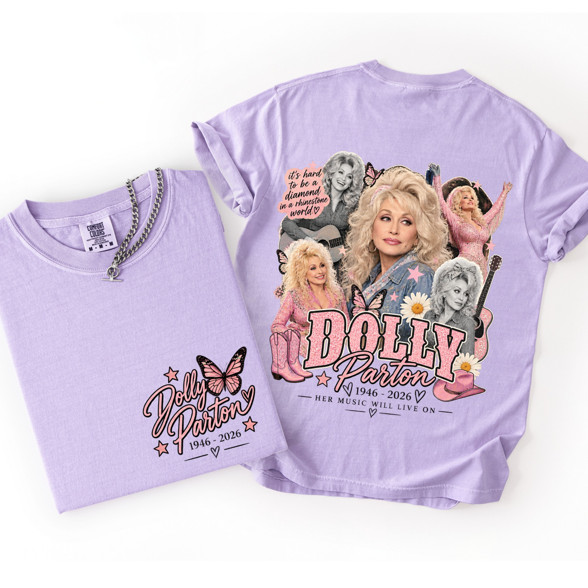 Dolly Memorial TEES (butterfly)