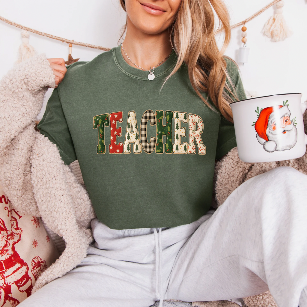 Christmas Teacher Tee