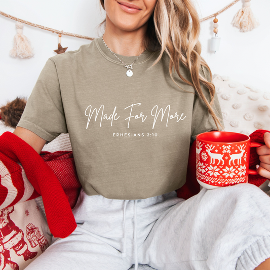 Made for More Tees + Crews