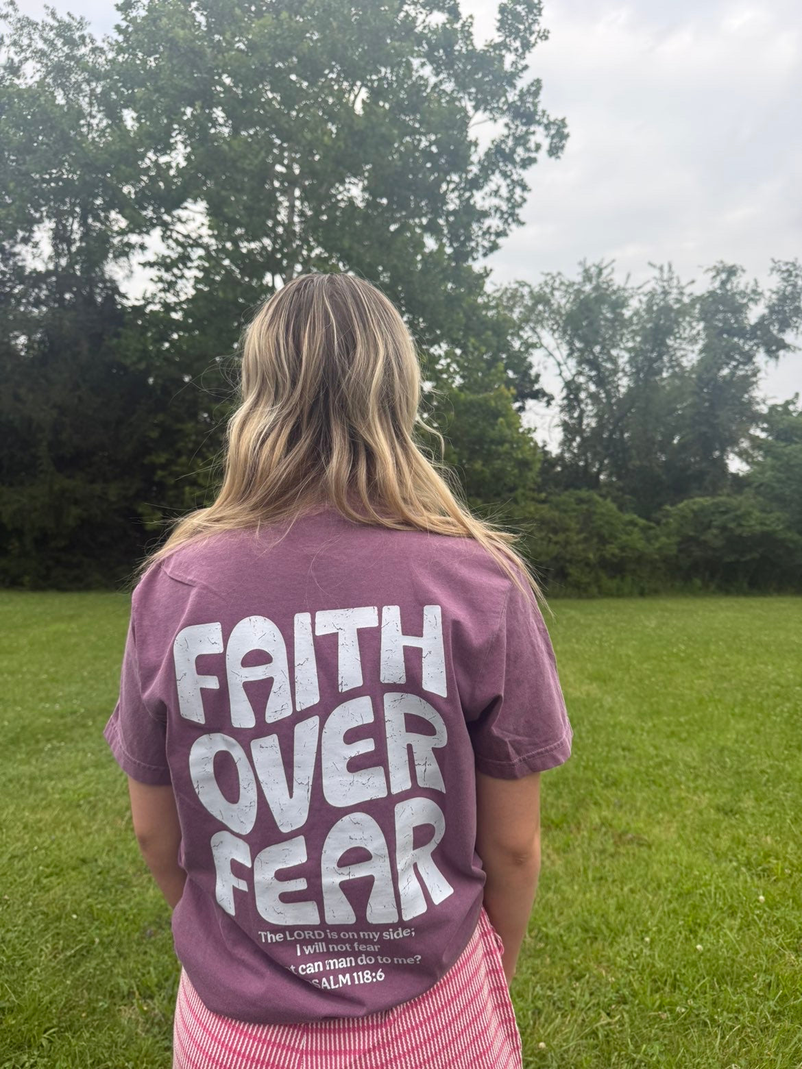 Faith Over Fear Tee