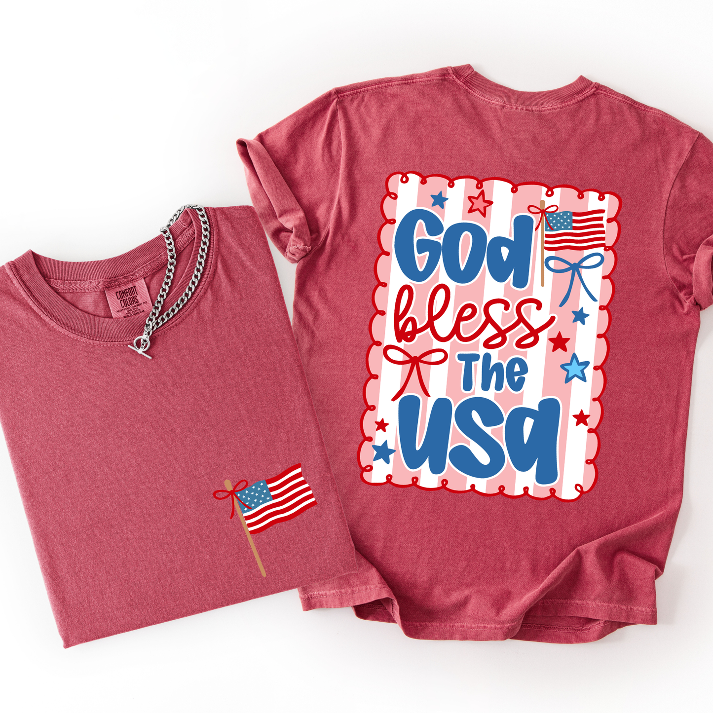 God Bless The USA Tees
