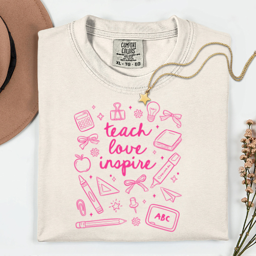 "Teach Love Inspire" Tee