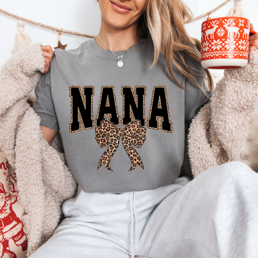 NANA Leopard Tees + Crews