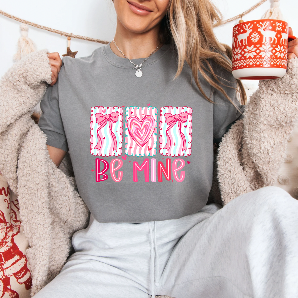 Be Mine Hearts + Bows Tees + Crews